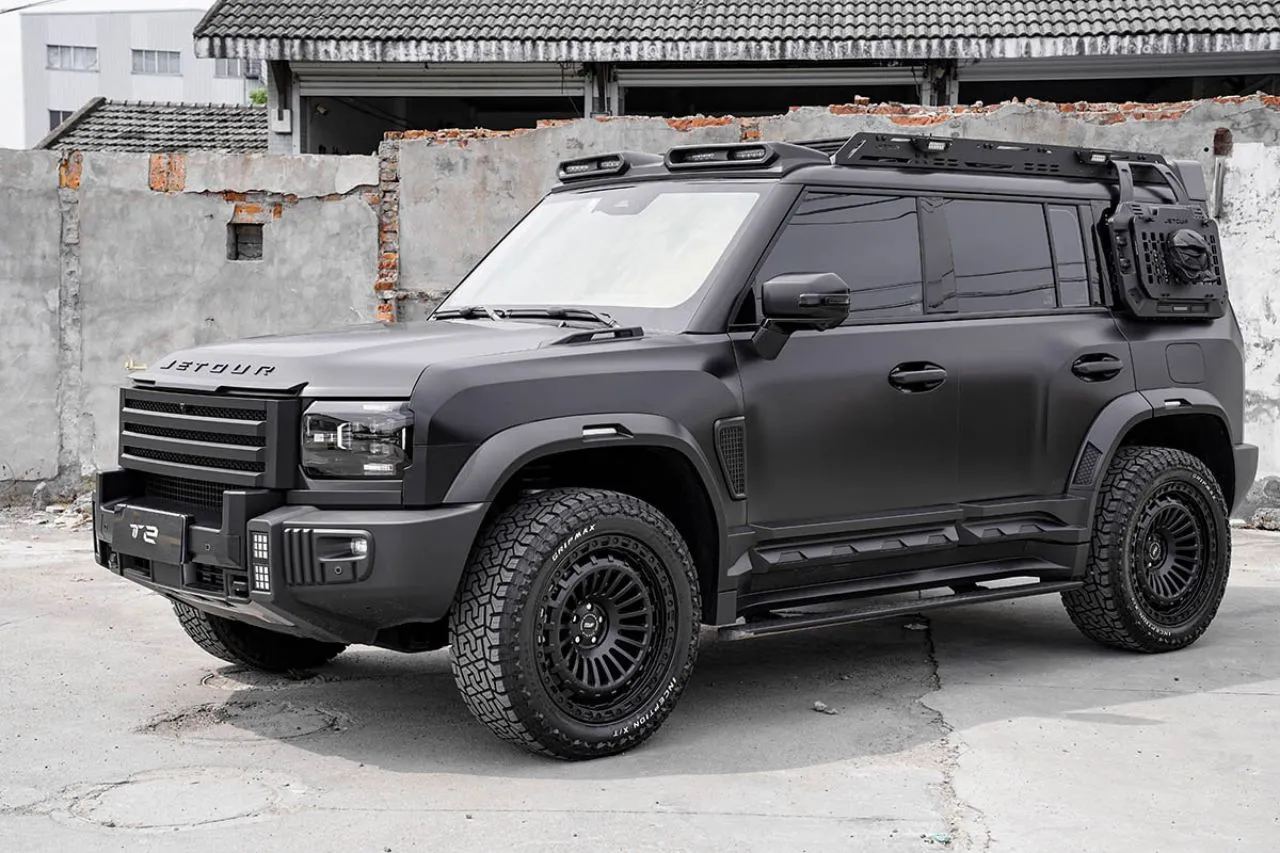 Jetour T2: estilo y aventura con los nuevos accesorios “Black Warrior”