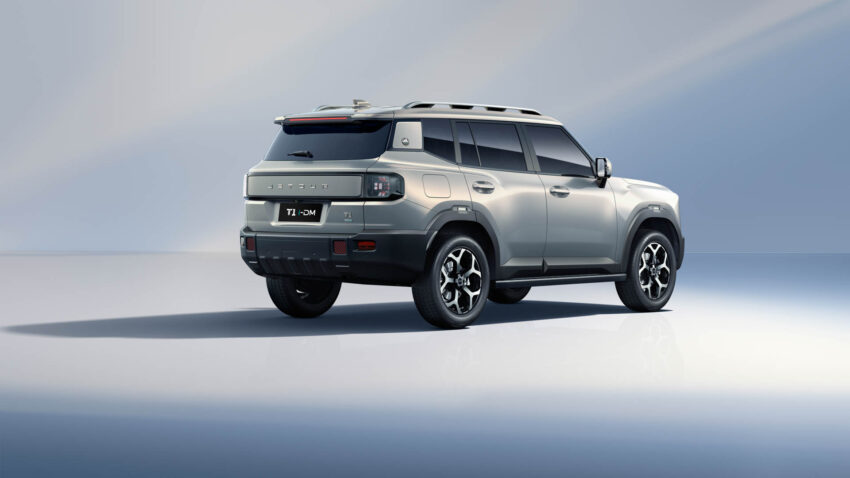 Right rear 60° | Memo Lira JETOUR T1 i DM 2026 la nueva era híbrida enchufable llega a México