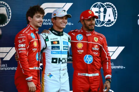 Norris vuela en el Autódromo: pole implacable en México mientras Verstappen y Piastri sufren