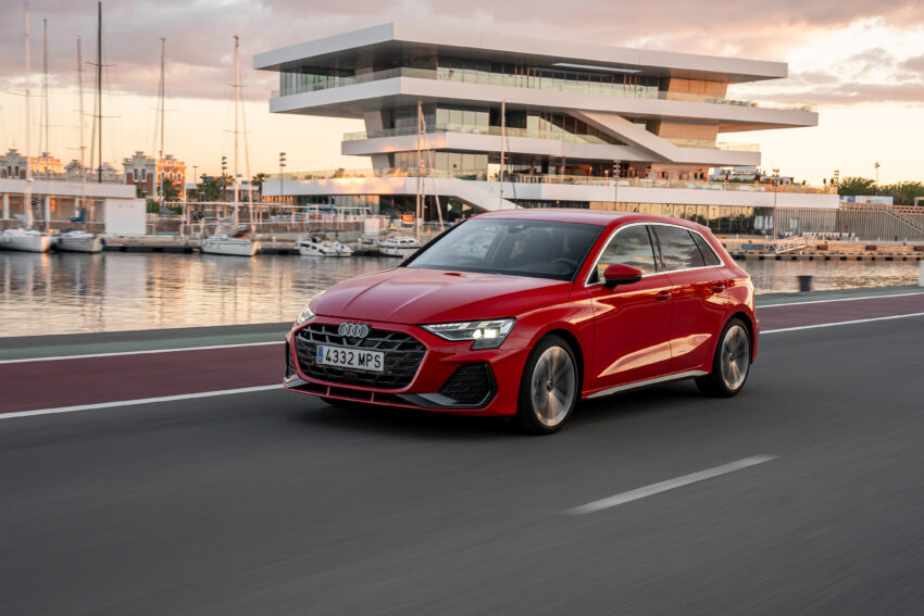 Audi A3 Sportback en movimiento