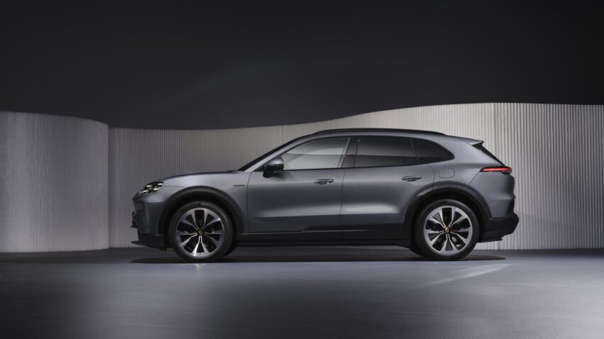 Porsche Cayenne Eléctrico vista lateral