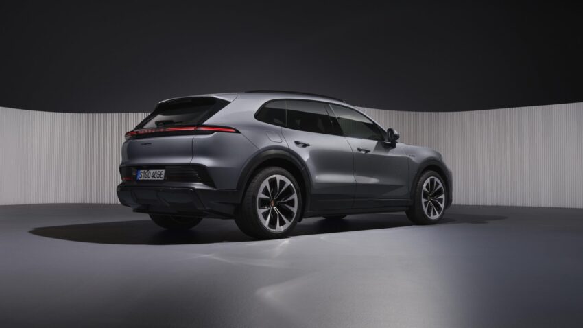 Porsche Cayenne Eléctrico vista trasera