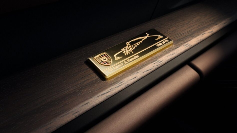 Placa conmemorativa de 911 GT3 90 F A Porsche | Memo Lira Placa conmemorativa de 911 GT3 90 F A Porsche