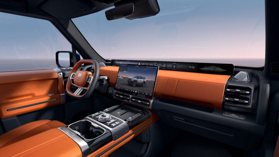 Interior JETOUR G700 | Memo Lira Interior JETOUR G700