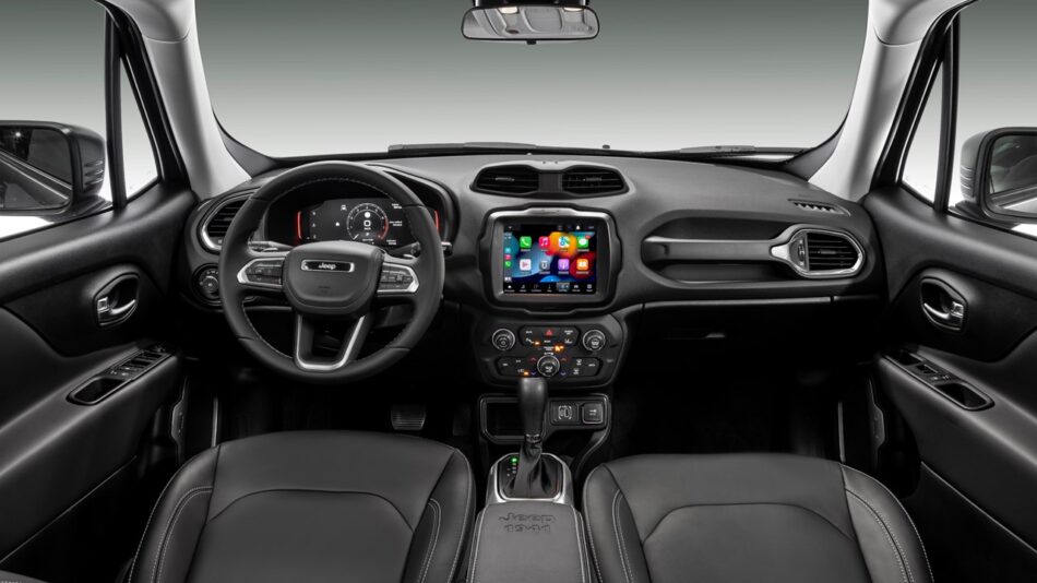 Interior de Jeep Renegade Sahara 2026 | Memo Lira Interior de Jeep Renegade Sahara 2026