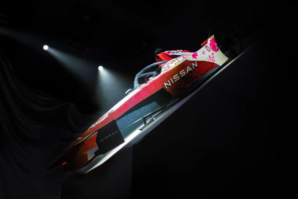 Nissan livery intervenido para la Fórmula E en México