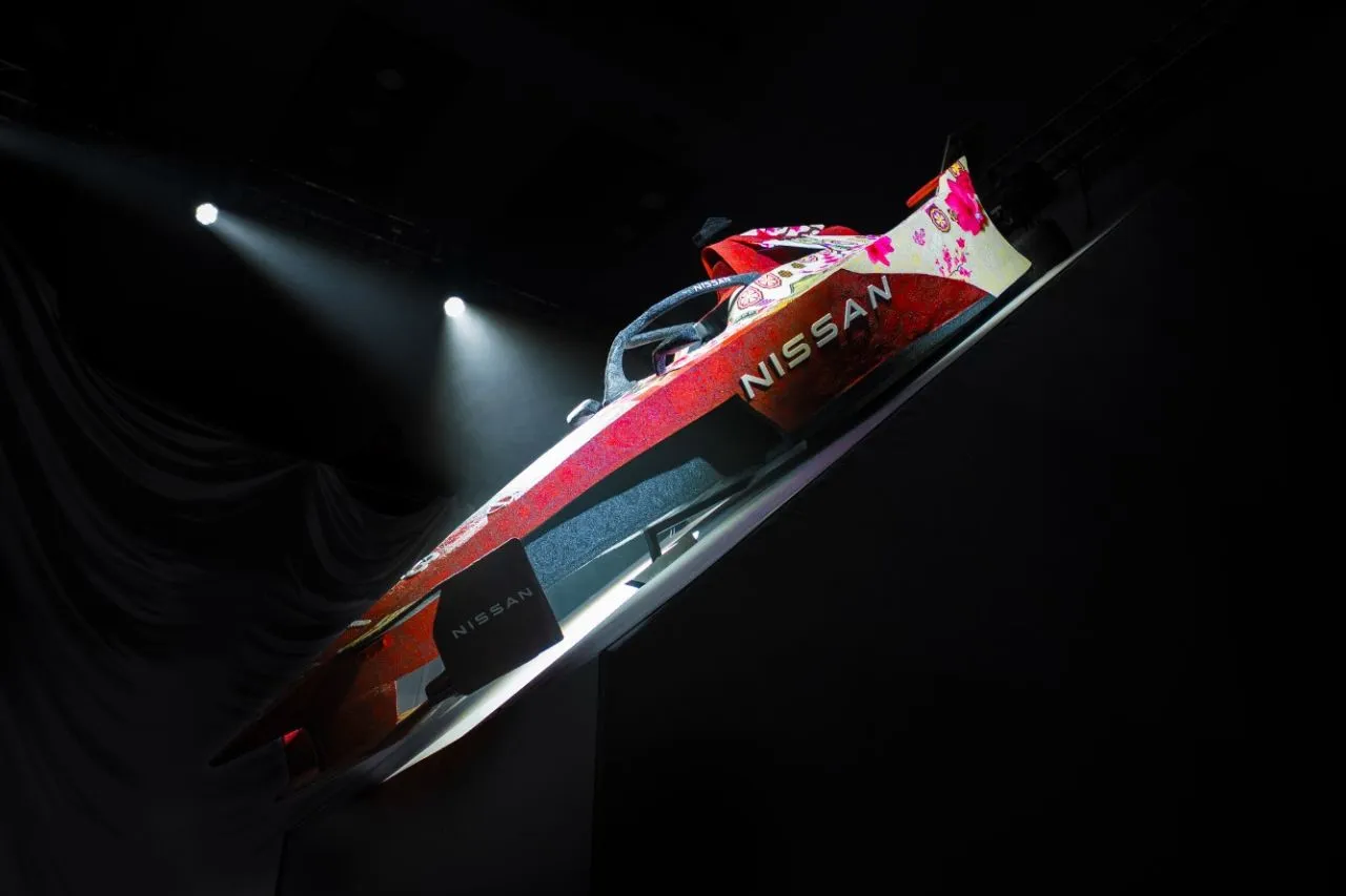 Nissan livery intervenido para la Fórmula E en México