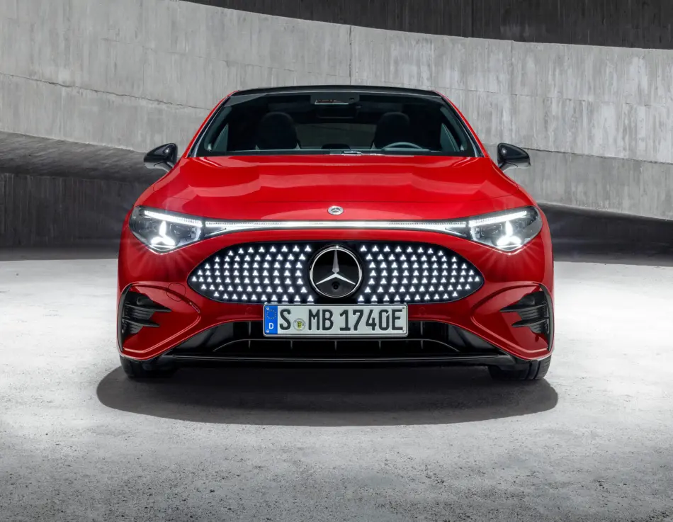 Mercedes Benz CLA durante su presentación
