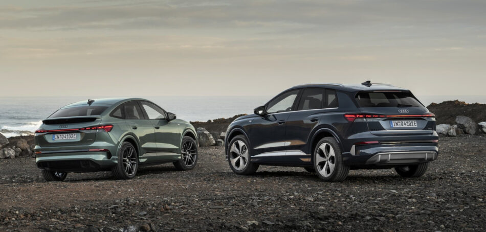 Audi Q4 etron imagen trasera Memo Lira Audi Q4 e tron imagen trasera