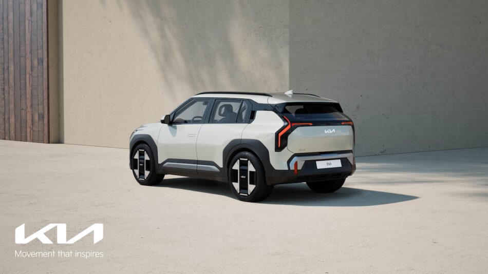 Kia EV3 se presentó en Nueva York Memo Lira Kia EV3 eléctrico SUV compacto con diseño futurista