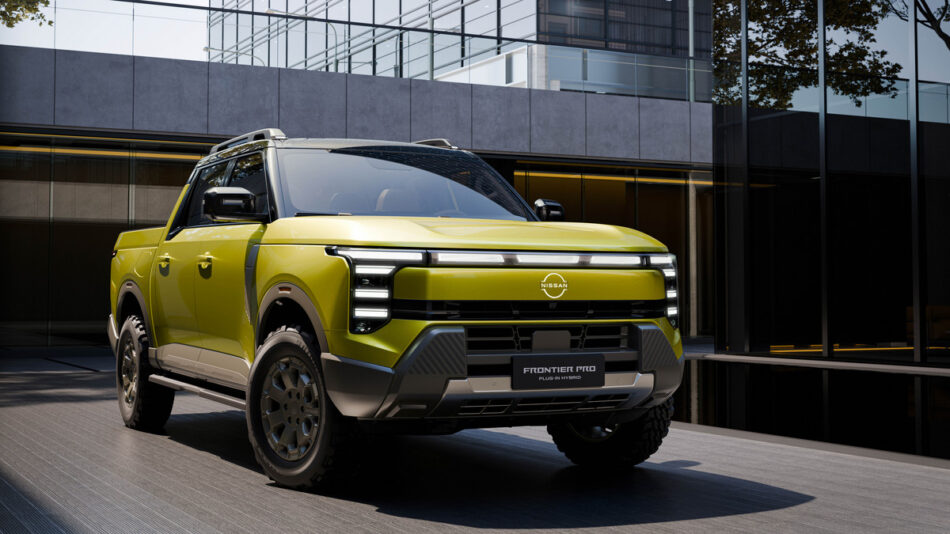 Nissan Frontier Pro Plugin Hybrid Memo Lira Frontier Pro PHEV la apuesta electrificada para Latinoamérica