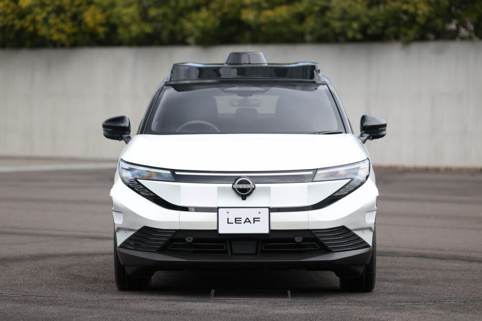 Nissan LEAF Robotaxi Memo Lira Nissan LEAF Robotaxi