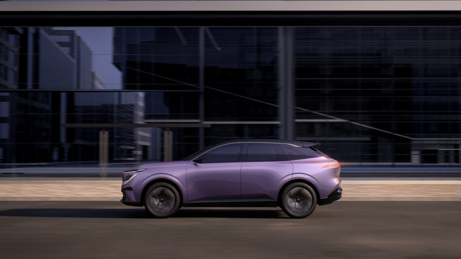 Nissan Urban SUV PHEV Concept vista lateral Memo Lira Nissan Urban SUV PHEV Concept vista lateral