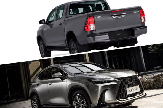 Toyota Hilux y NX350h entre los modelos más vendidos de abril