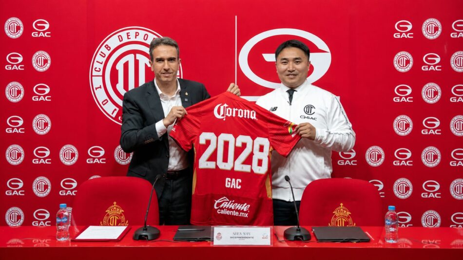 Presentación oficial de la alianza entre GAC y Deportivo Toluca Futbol Club