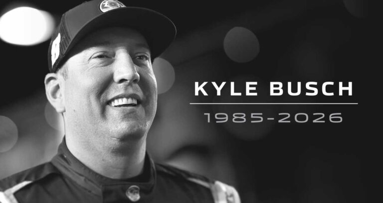 El automovilismo está de luto: muere Kyle Busch, leyenda de NASCAR, a los 41 años