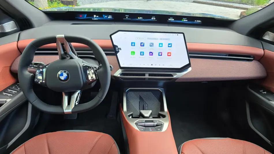 Interior de BMW iX3 Memo Lira Interior de BMW iX3