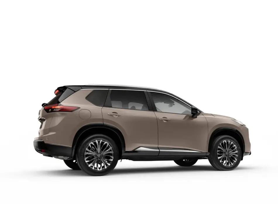 Nissan XTrail 2027 1 Memo Lira Vista lateral de Nissan X Trail 2027