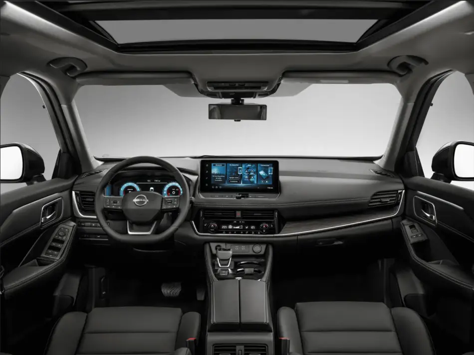 Interior de Nissan XTrail 2027 Memo Lira Interior de Nissan X Trail 2027