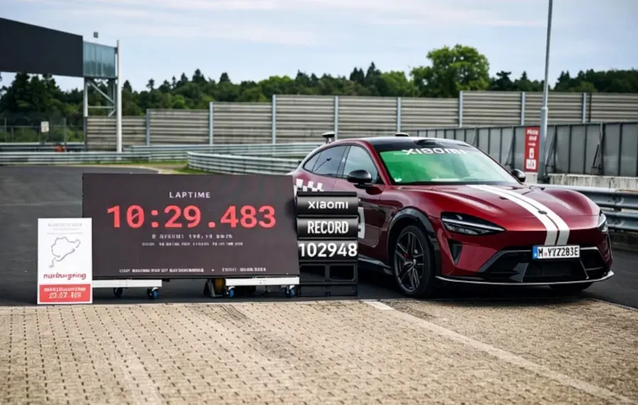 Xiaomi YU7 GT impone récord en el circuito de Nürburgring Nordschleife
