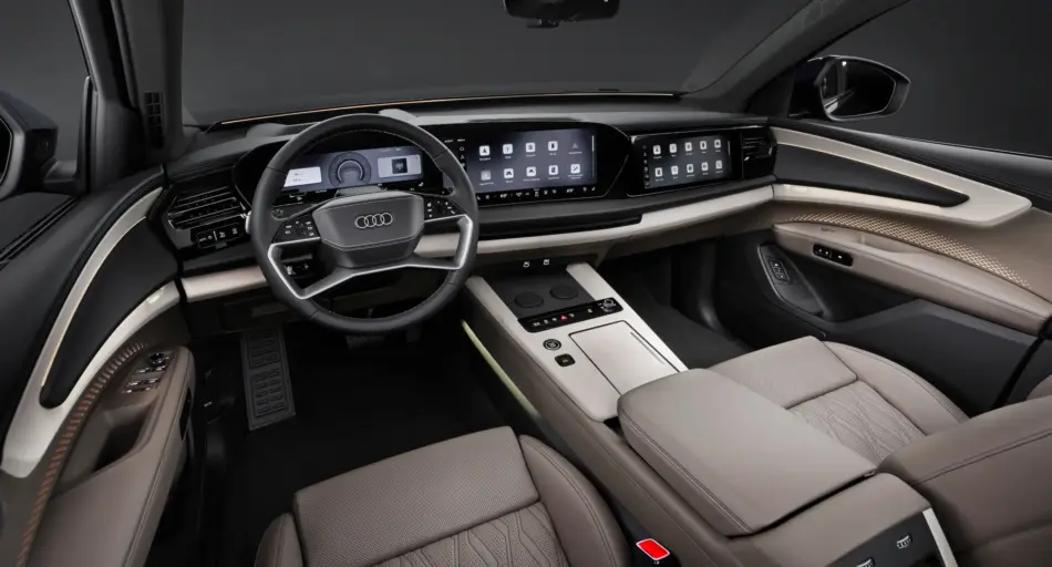 Diseño interior de Audi Q9 Memo Lira Diseño interior de Audi Q9