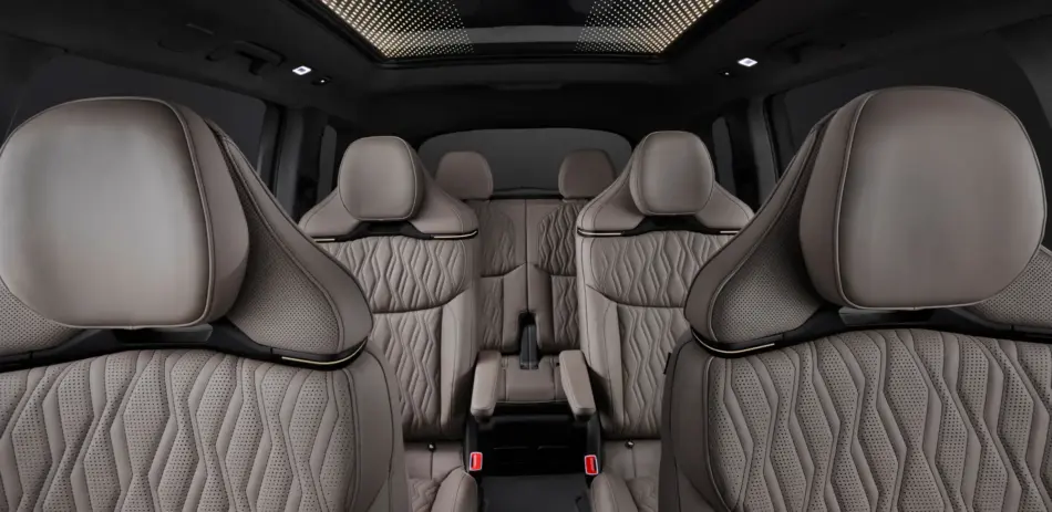 Capacidad para seis o siete pasajeros en Audi Q9 Memo Lira Capacidad para seis o siete pasajeros en Audi Q9