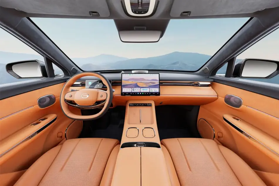 Interior de GAC GS7 PHEV Memo Lira Interior de GAC GS7 PHEV
