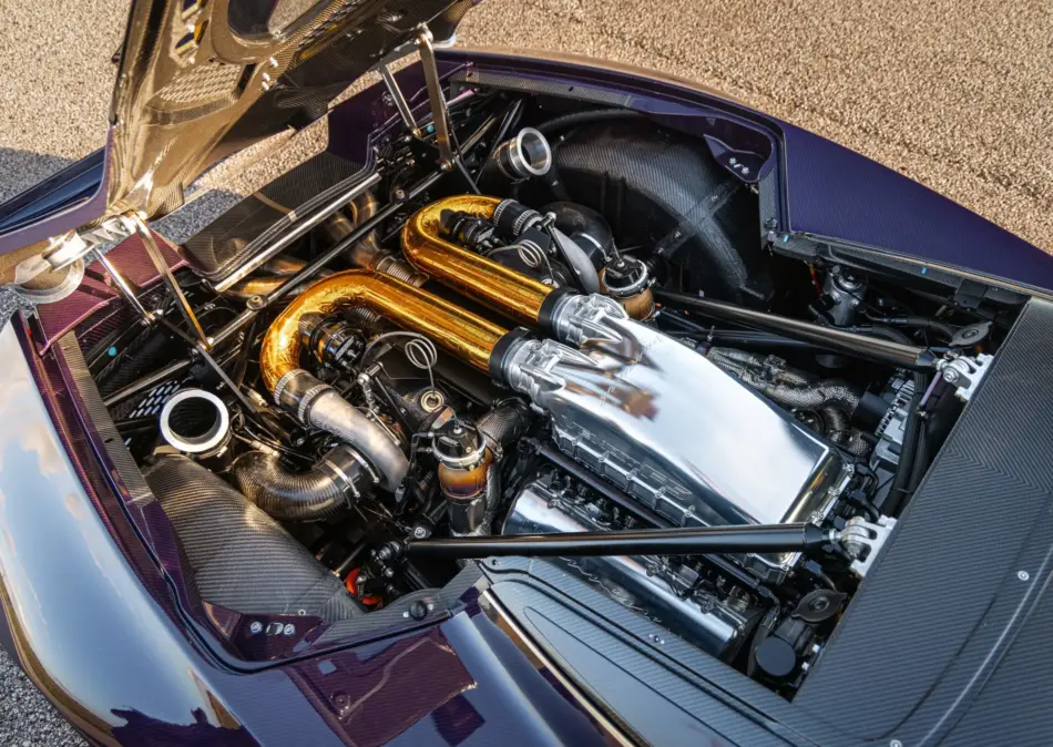 Motor V8 biturbo del Hennessey Venom F5M Memo Lira Motor V8 biturbo del Hennessey Venom F5 M