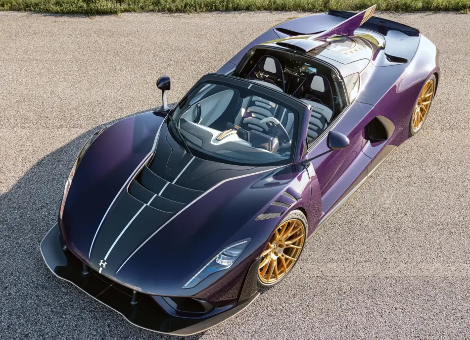 Hennessey Venom F5M 6 Memo Lira Hennessey Venom F5 M con un diseño de Roadster abierto
