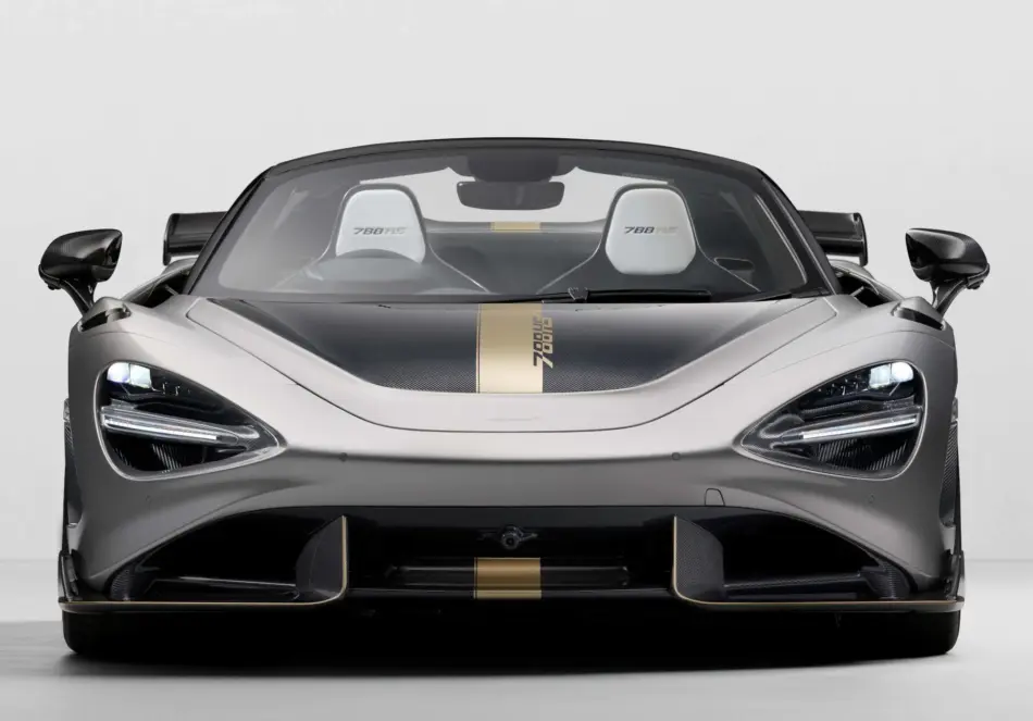 Vista frontal de McLaren 788HS Spider Memo Lira Vista frontal de McLaren 788HS Spider