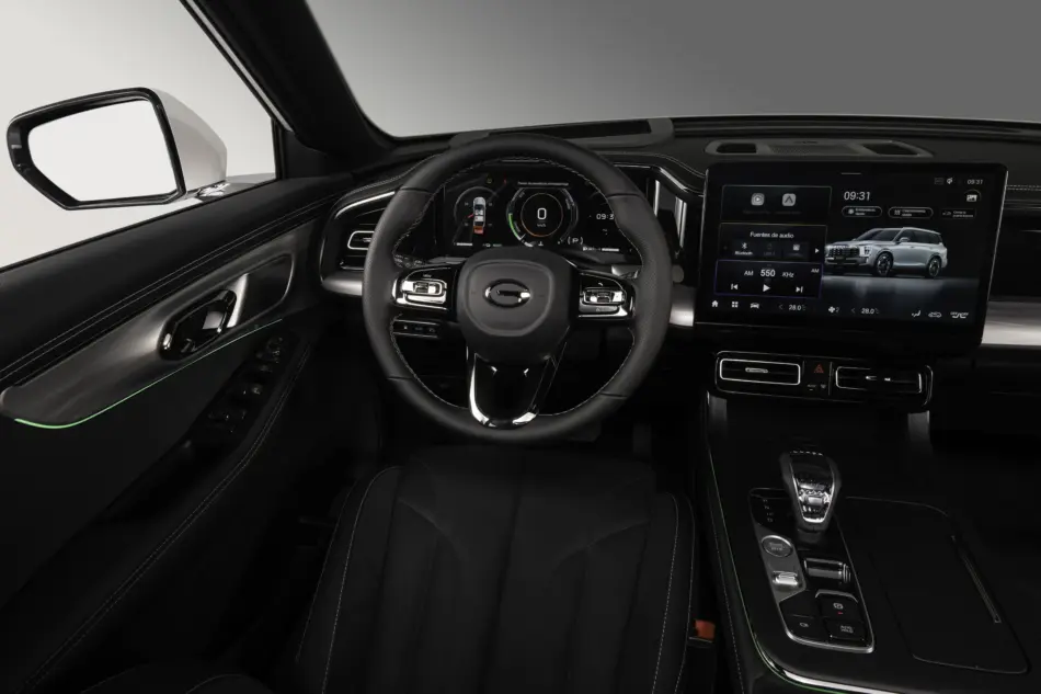 Interior GAC GS8 HEV Memo Lira Interior GAC GS8 HEV