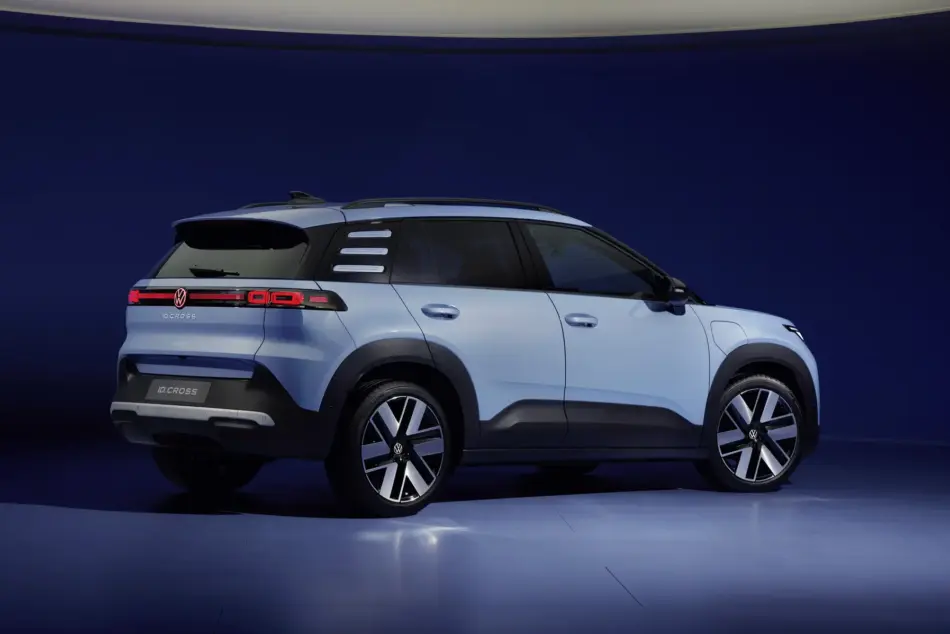 Imagen trasera de Volkswagen ID Cross Memo Lira Imagen trasera de Volkswagen ID Cross