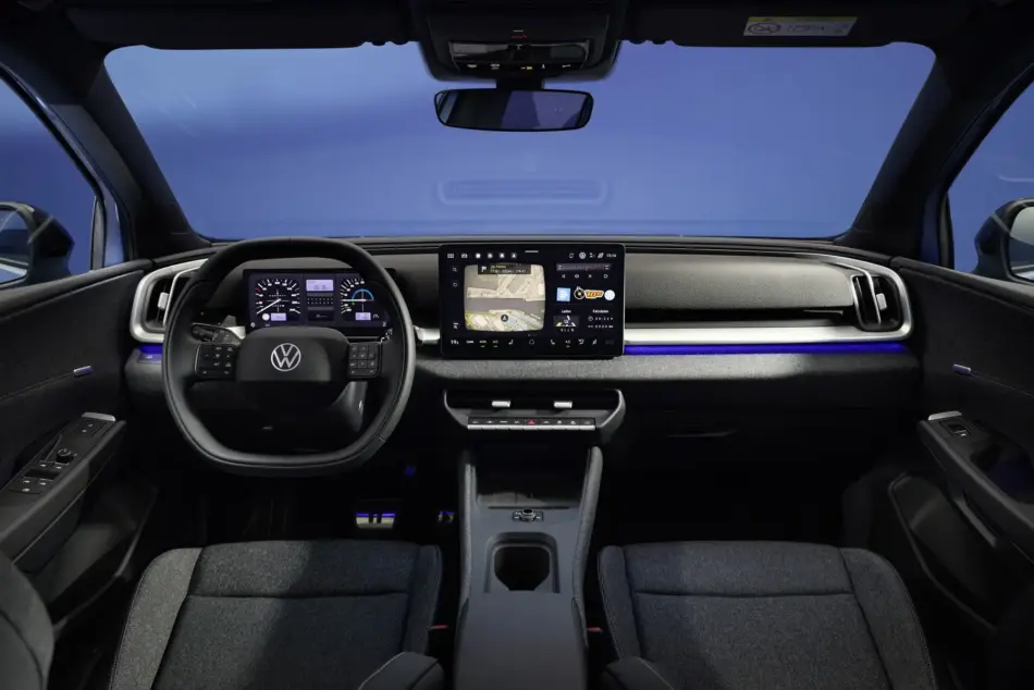 Interior tecnológico de Volkswagen ID Cross Memo Lira Interior tecnológico de Volkswagen ID Cross
