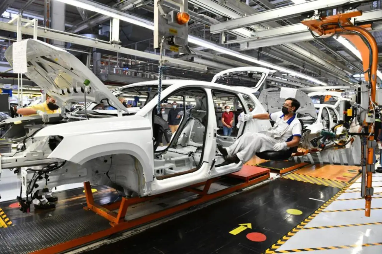 Línea de producción Golf.